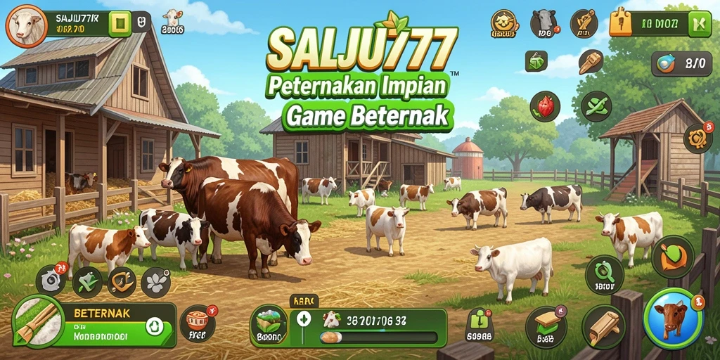 Tampilan antarmuka game SALJU777 yang menarik dan interaktif.