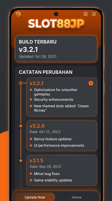 Tampilan riwayat versi slot88jp